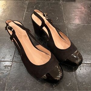 Kelly & Katie | Templar Slingback Cap Toe Pumps 8.5